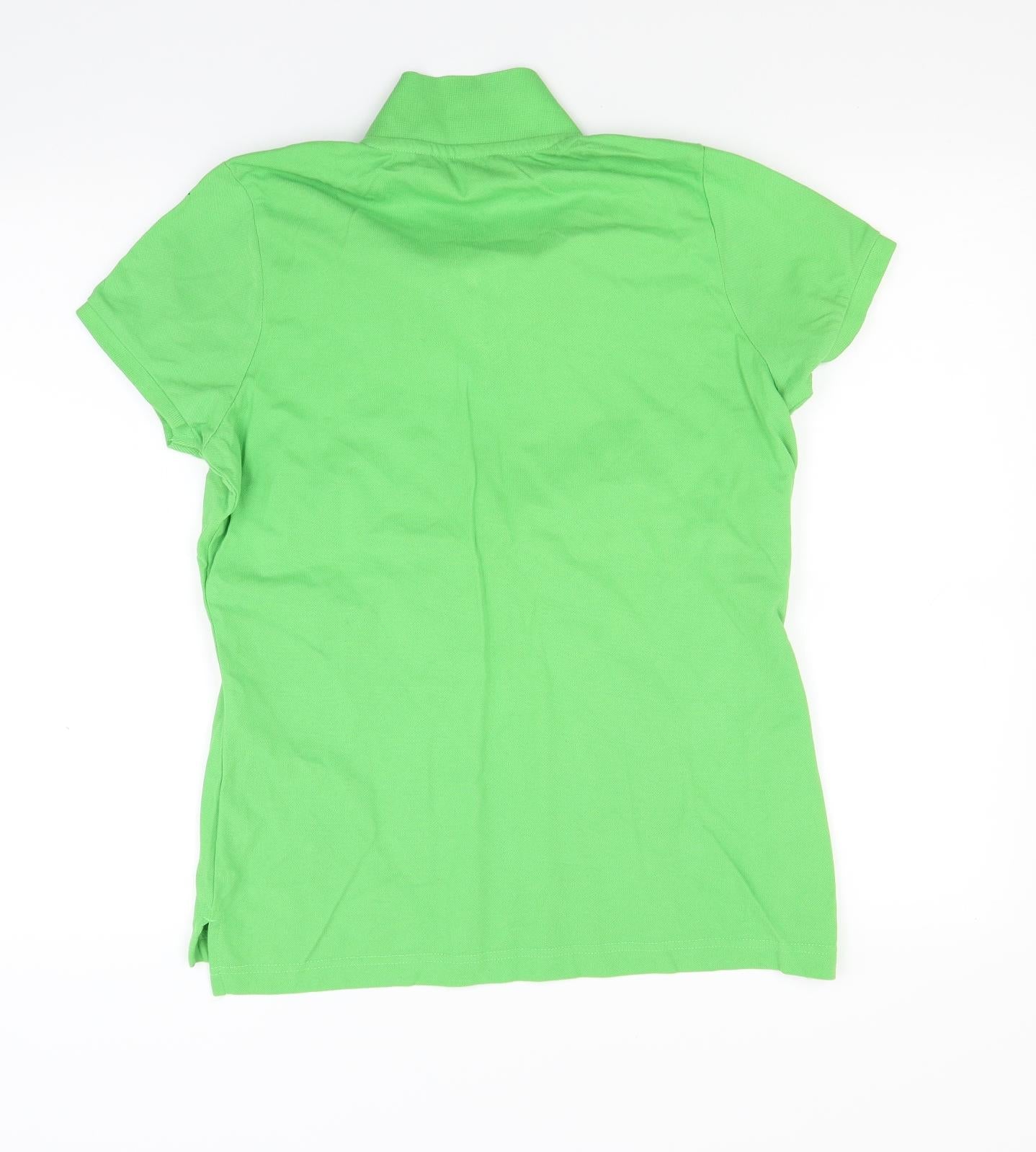 A south & fox Mens Green    Polo Size M