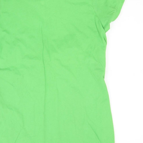 A south & fox Mens Green    Polo Size M