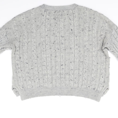 Atmosphere Womens Grey   Pullover Jumper Size L