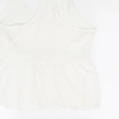 SheIn Womens White   Basic Blouse Size S