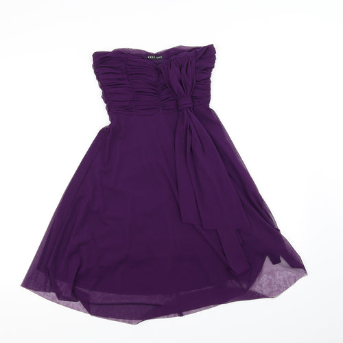 WEST ONE Womens Purple   A-Line  Size 10