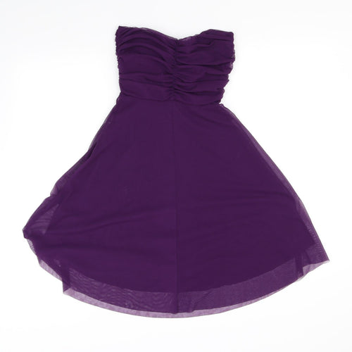 WEST ONE Womens Purple   A-Line  Size 10