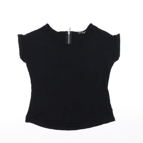 Select Womens Black   Basic T-Shirt Size 6