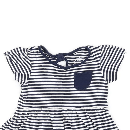 Young Dimension  Blue Striped  A-Line  Size 36 Months