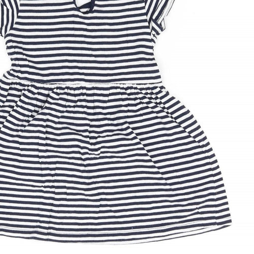 Young Dimension  Blue Striped  A-Line  Size 36 Months