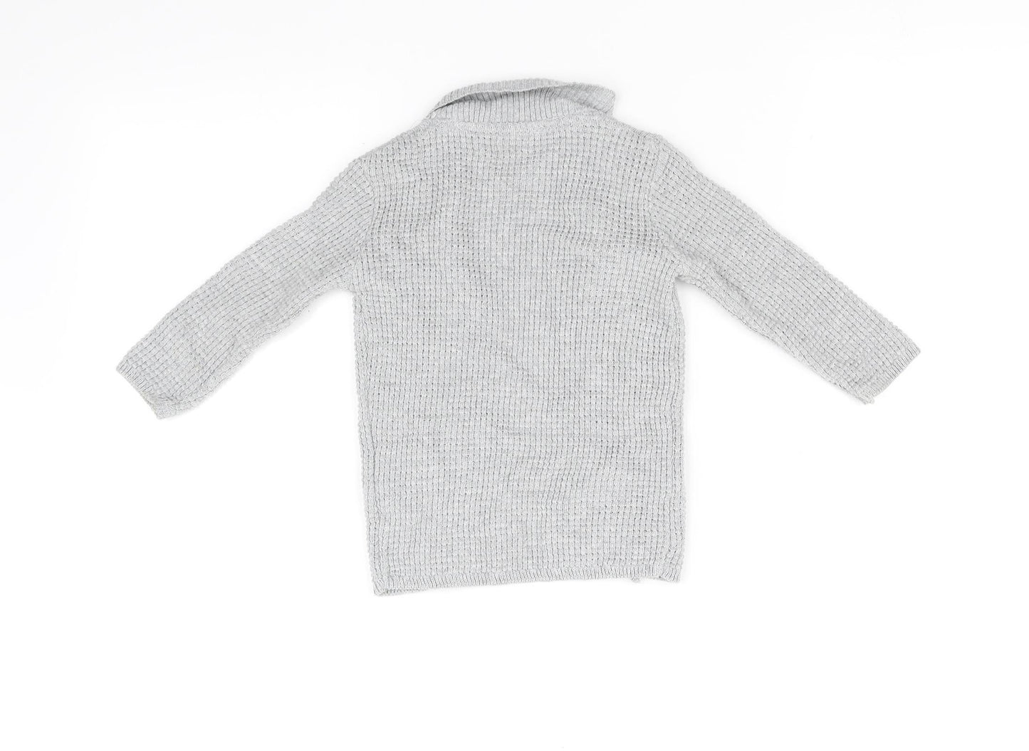 river island   Grey   Cardigan Jumper Size 6-9 Months