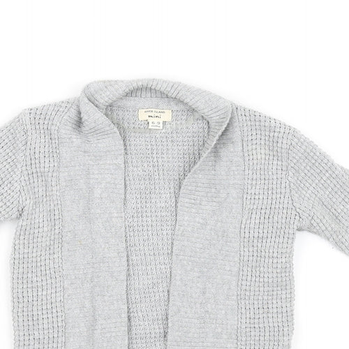 river island   Grey   Cardigan Jumper Size 6-9 Months