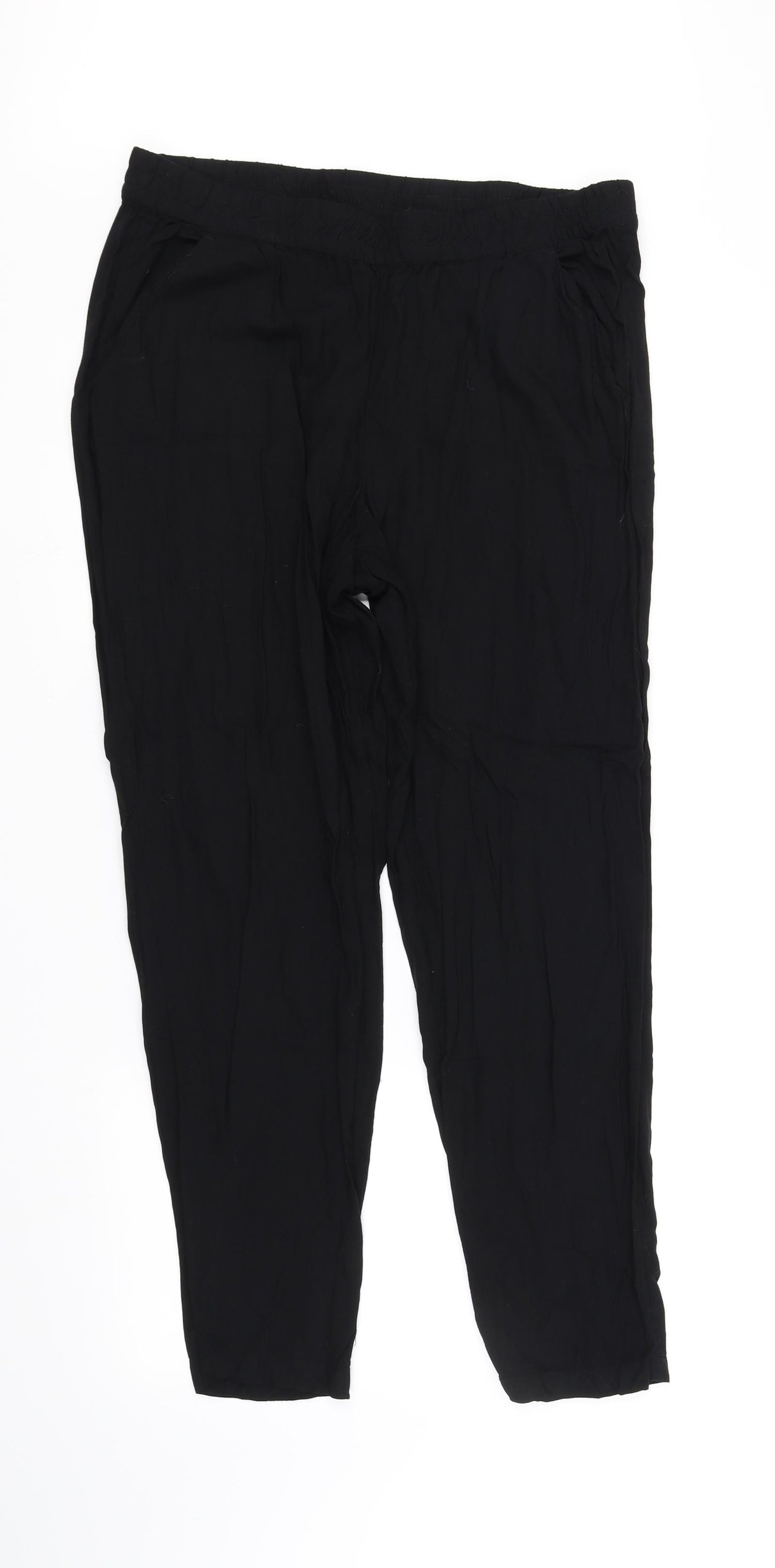 Divided by H&M Womens Black   Jegging Trousers Size 14 L27 in
