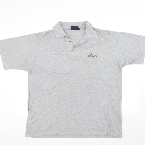 Oasis Mens Grey    Polo Size L