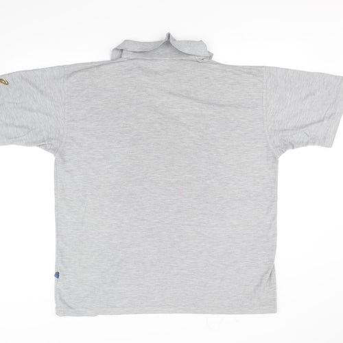 Oasis Mens Grey    Polo Size L