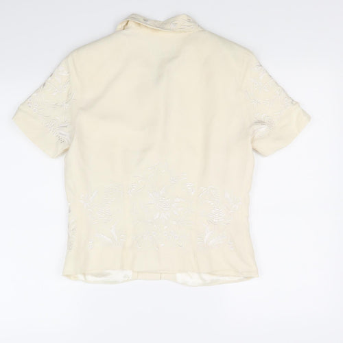 Monsoon Womens Beige   Cardigan Jumper Size 10
