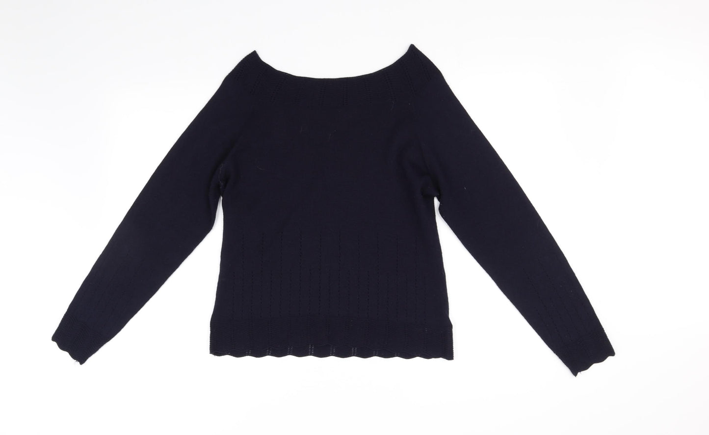 Marks and Spencer Womens Blue   Pullover Jumper Size 14