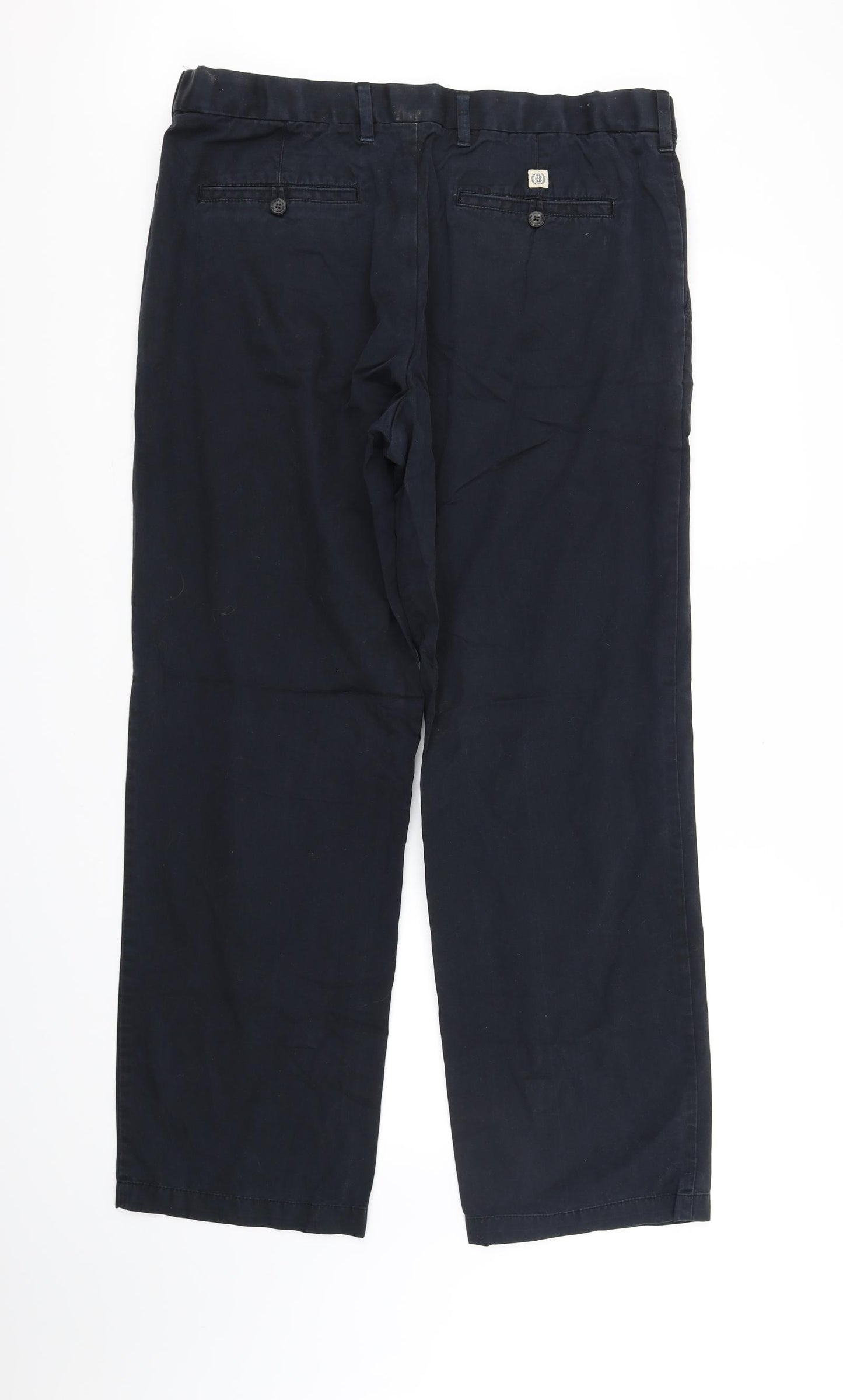 Blue Harbour Mens Blue   Trousers  Size L L32 in