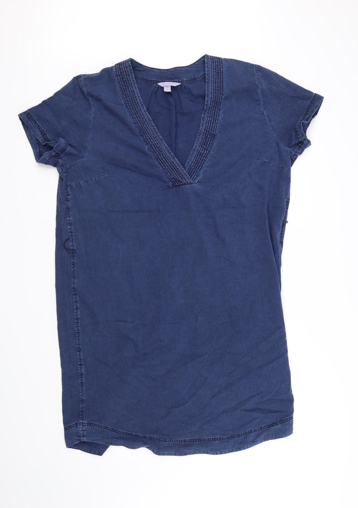 H&M Womens Blue Pullover Jumper Size 10