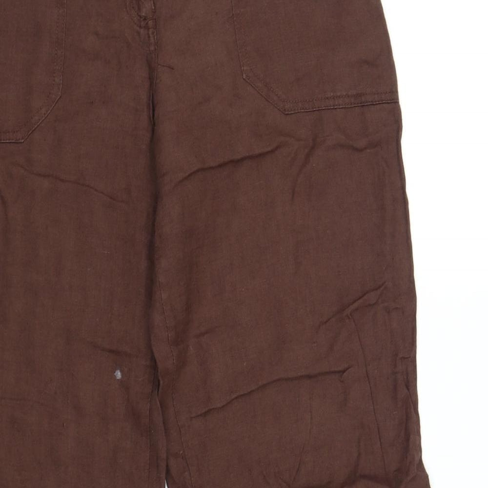 Atmosphere Womens Brown   Trousers  Size 10 L32 in