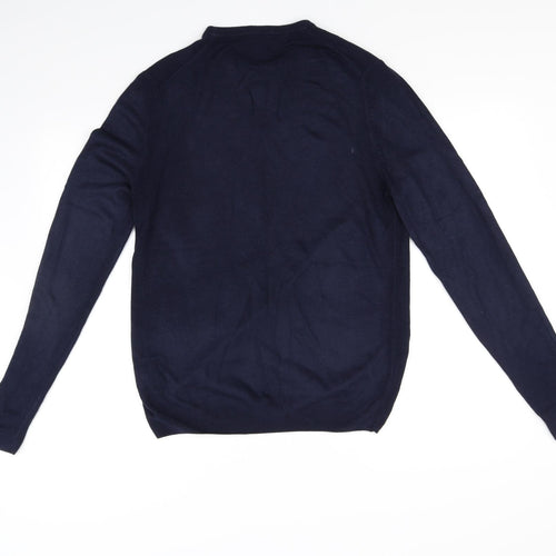 F&F Mens Blue   Pullover Jumper Size S