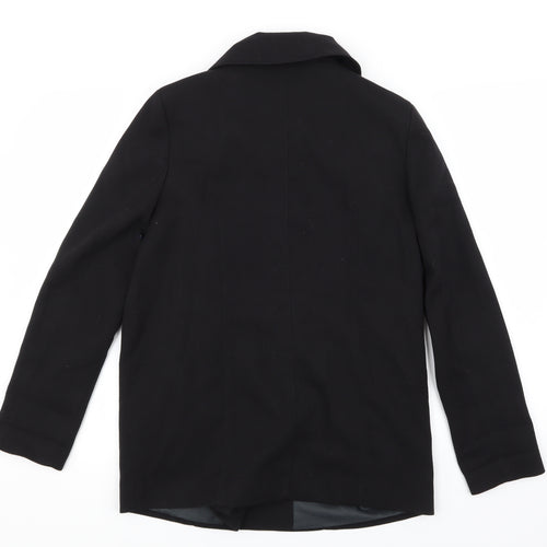 Monsoon Womens Black  Rayon Jacket  Size 10