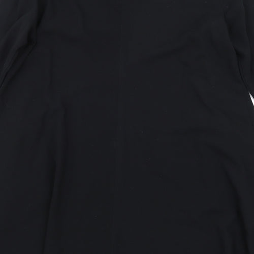 Marks and Spencer Womens Black  Rayon A-Line  Size 12