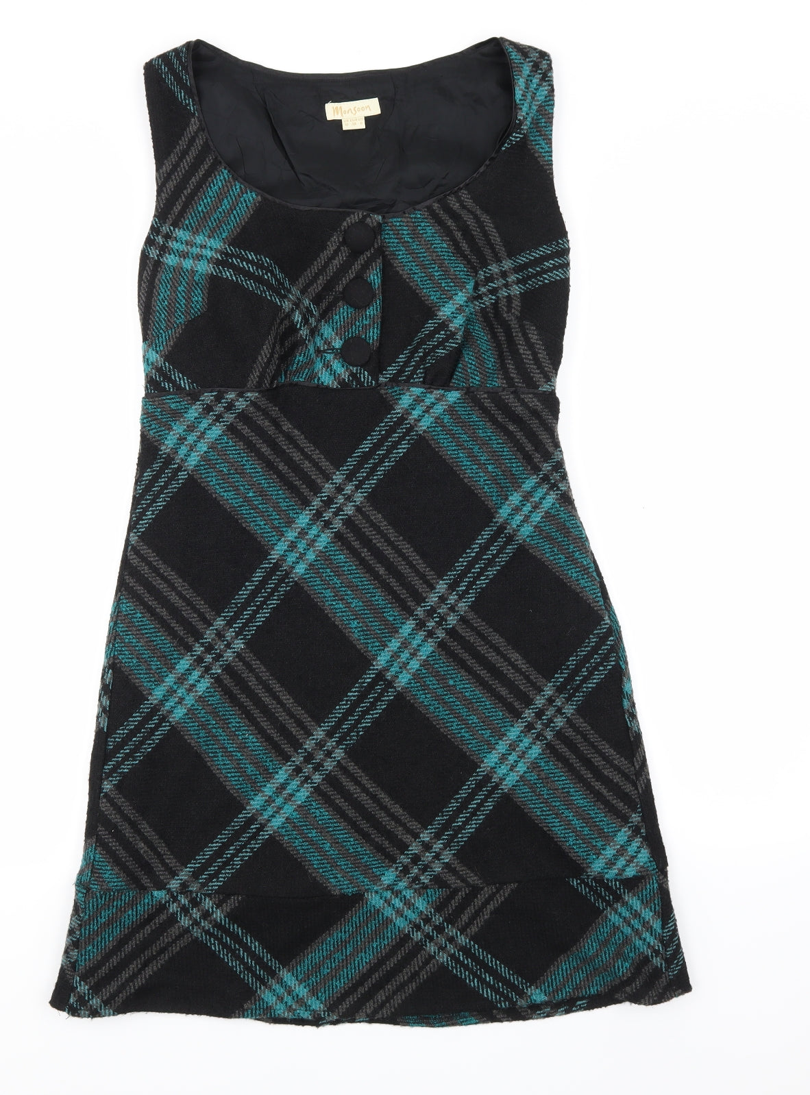 Monsoon Womens Multicoloured Striped Knit A-Line  Size 10