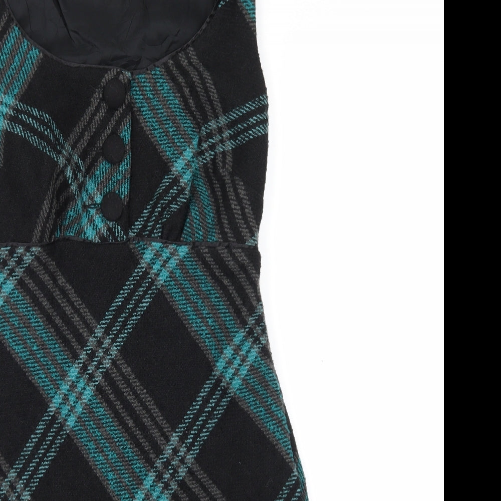 Monsoon Womens Multicoloured Striped Knit A-Line  Size 10