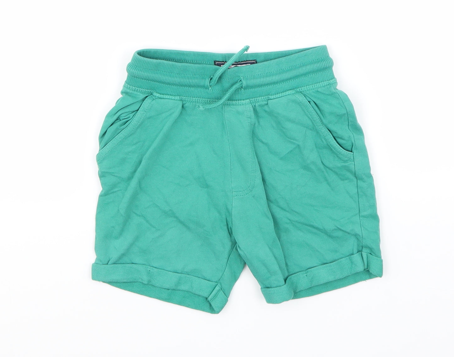 NEXT Boys Green  Jersey Sweat Shorts Size 4-5 Years