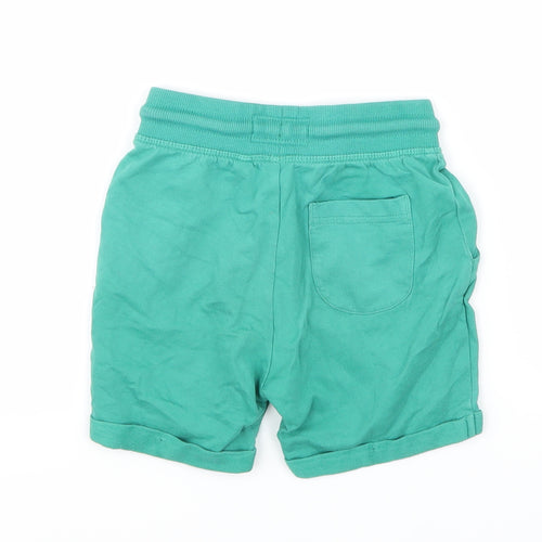 NEXT Boys Green  Jersey Sweat Shorts Size 4-5 Years