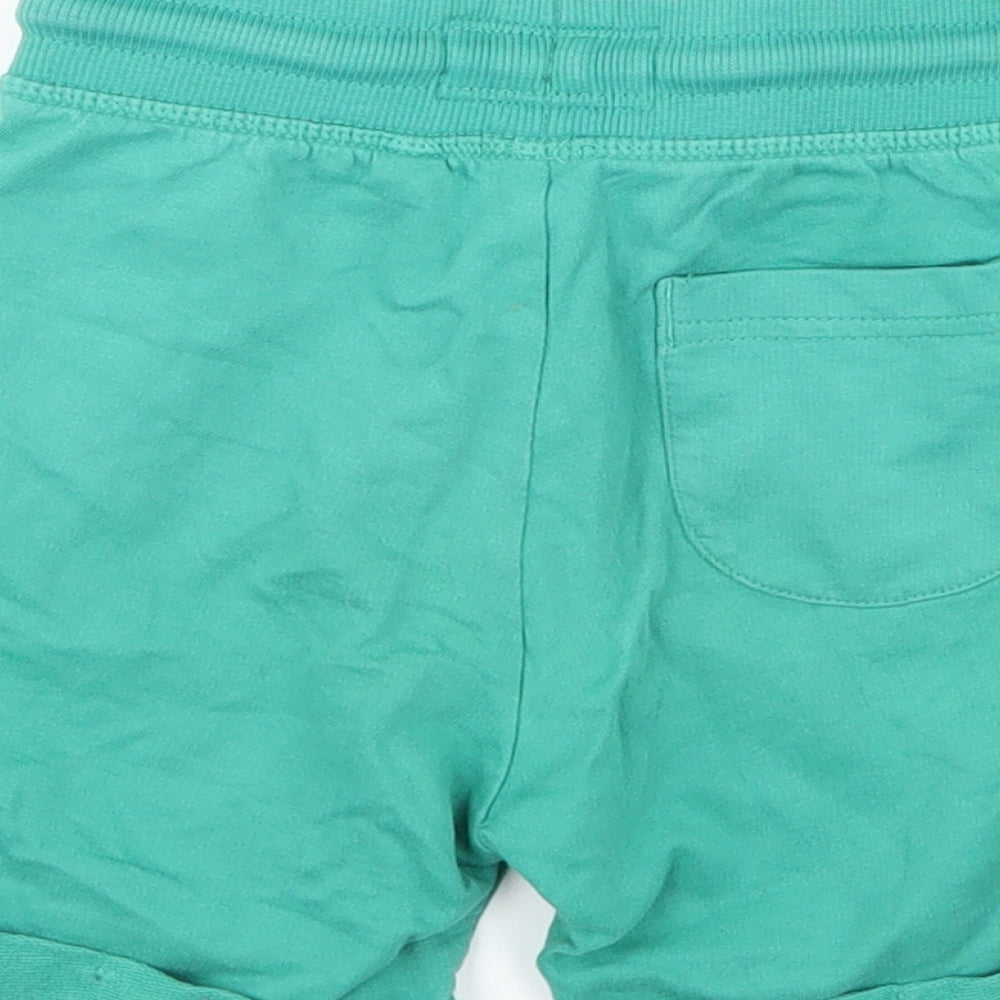 NEXT Boys Green  Jersey Sweat Shorts Size 4-5 Years