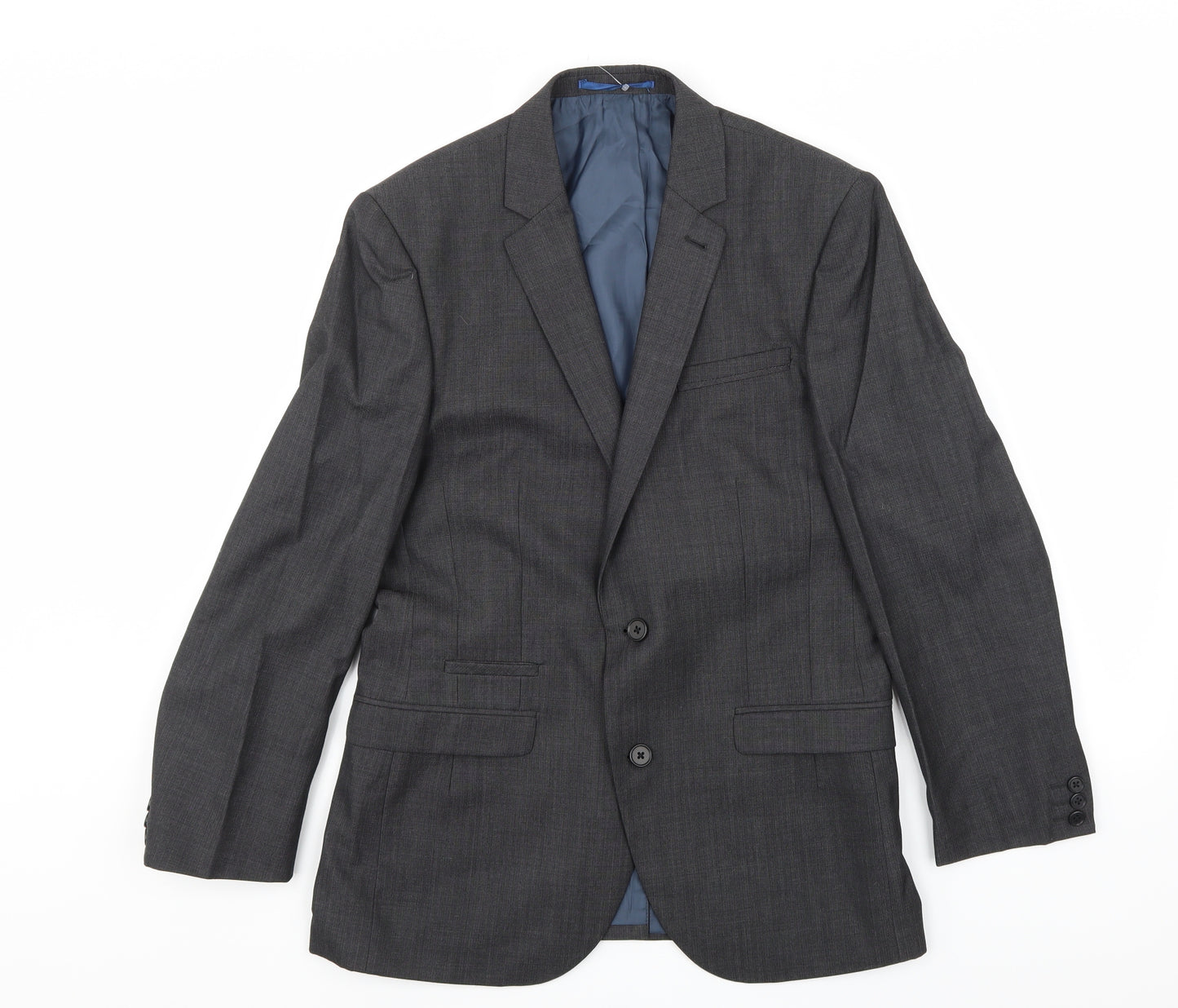 NEXT Mens Red  Rayon Jacket Suit Jacket Size 38