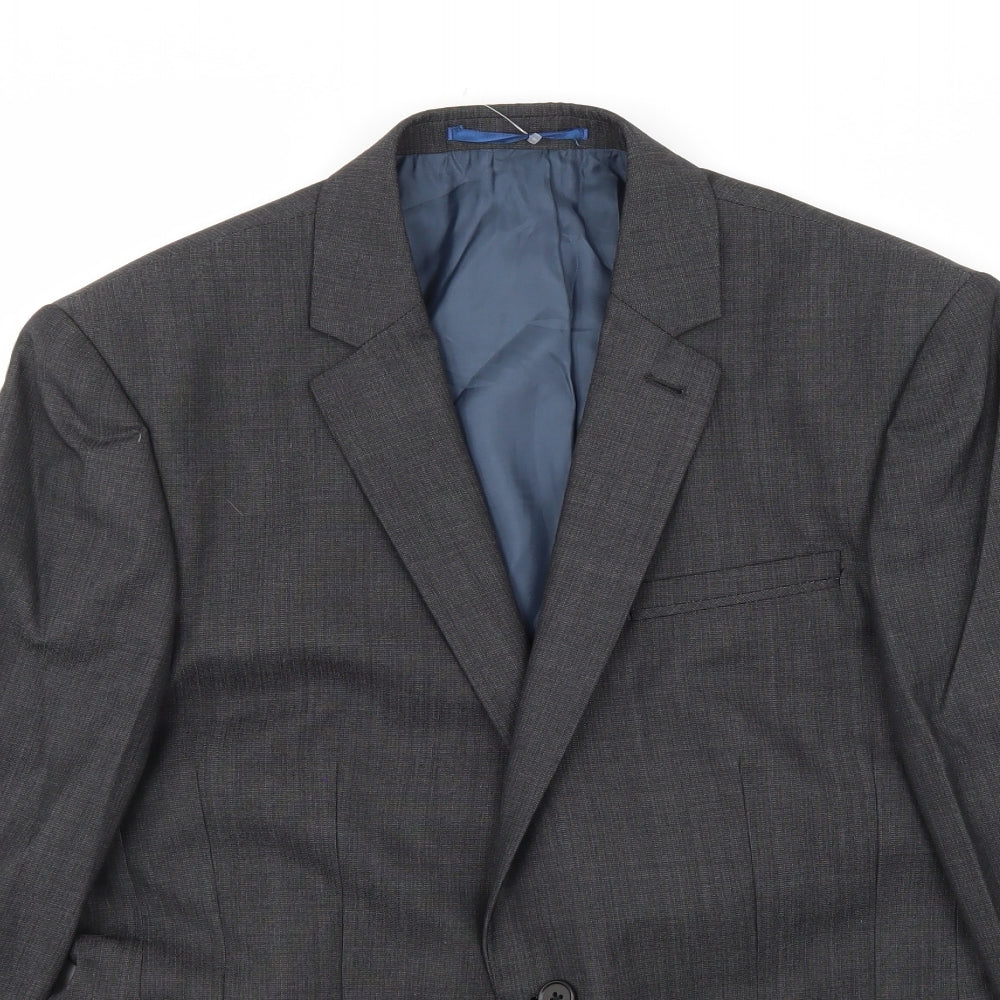 NEXT Mens Red  Rayon Jacket Suit Jacket Size 38