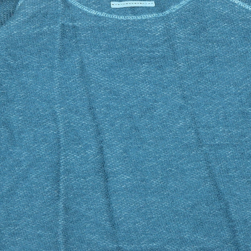 Weird Fish Womens Blue   Pullover Sweatshirt Size XL