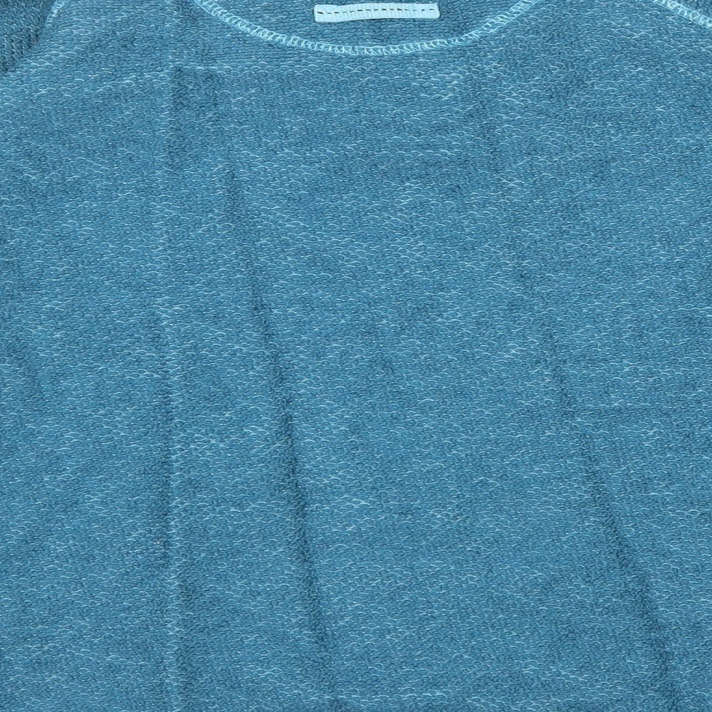 Weird Fish Womens Blue   Pullover Sweatshirt Size XL