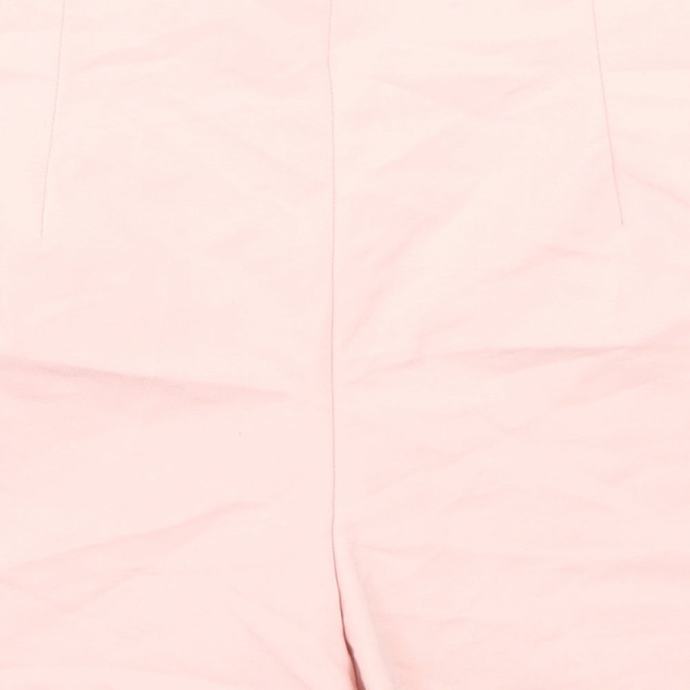 Zara Womens Pink   Sailor Shorts Size L