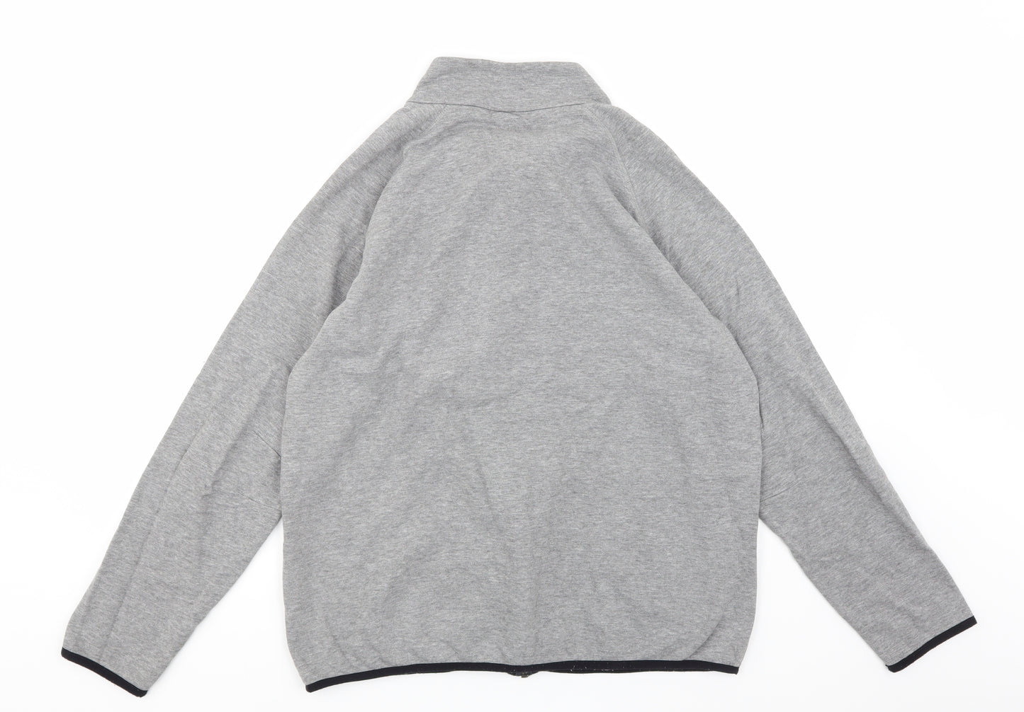 Crane Mens Grey  Jersey Pullover Sweatshirt Size L