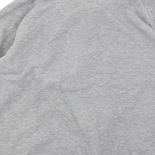 Crane Mens Grey  Jersey Pullover Sweatshirt Size L