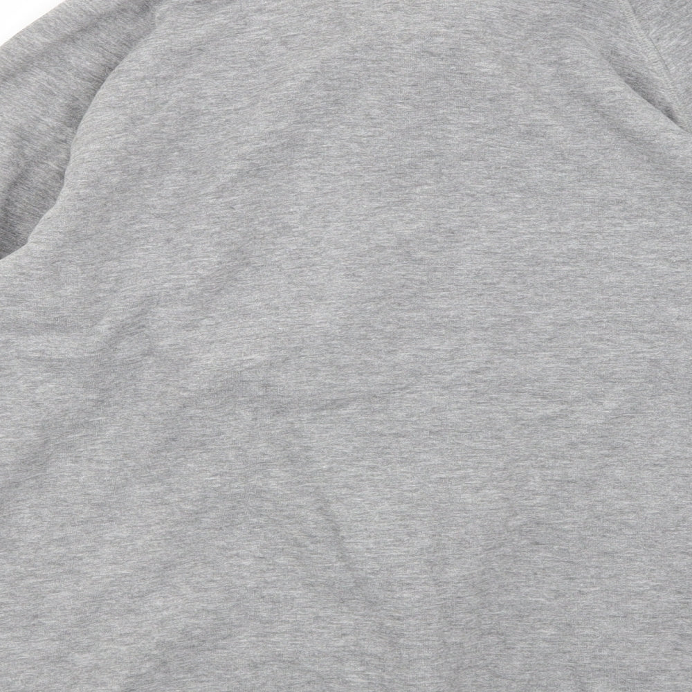Crane Mens Grey  Jersey Pullover Sweatshirt Size L