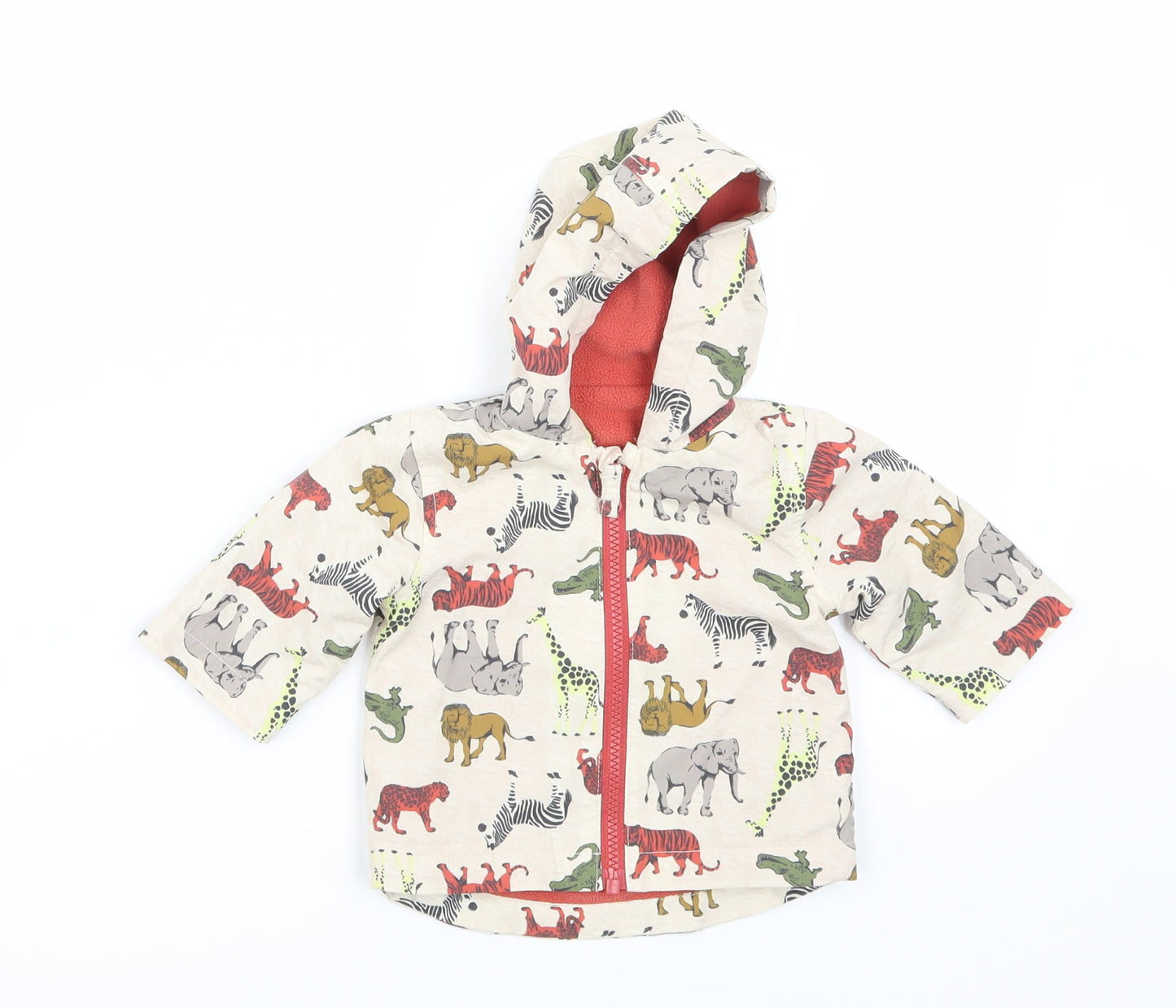 Nutmeg Baby Ivory   Basic Coat Coat Size Newborn  - Animals