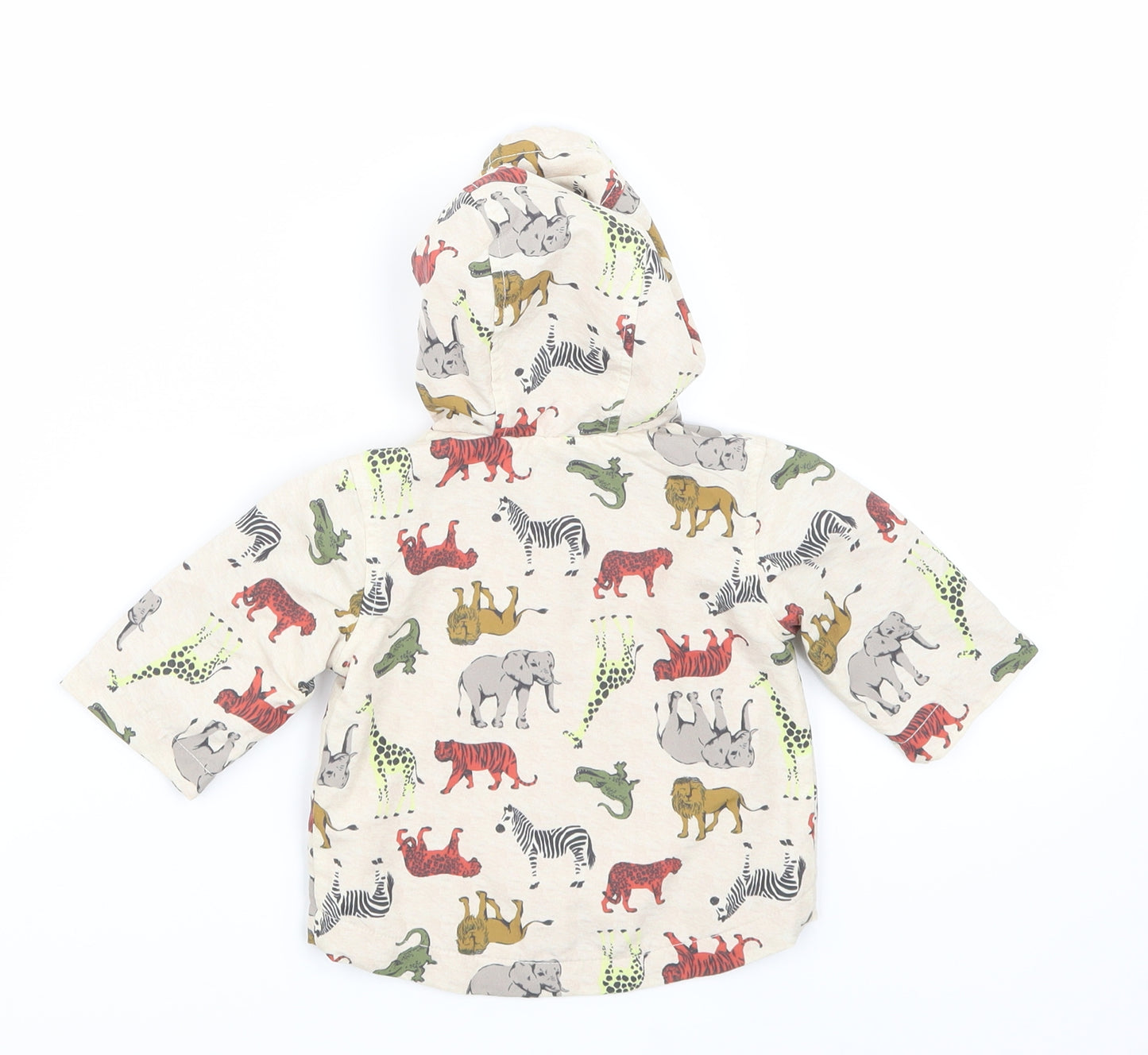 Nutmeg Baby Ivory   Basic Coat Coat Size Newborn  - Animals
