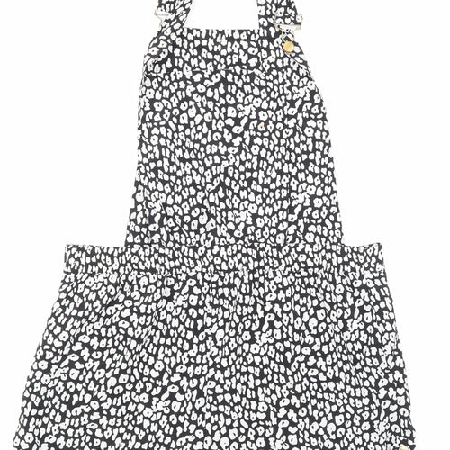 Atmosphere Womens Black Polka Dot  Dungaree One-Piece Size 16 L6 in