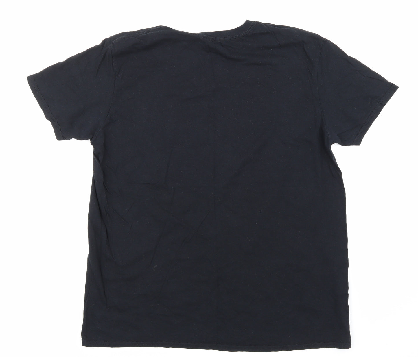 Boohoo Mens Black  Jersey  T-Shirt Size XL