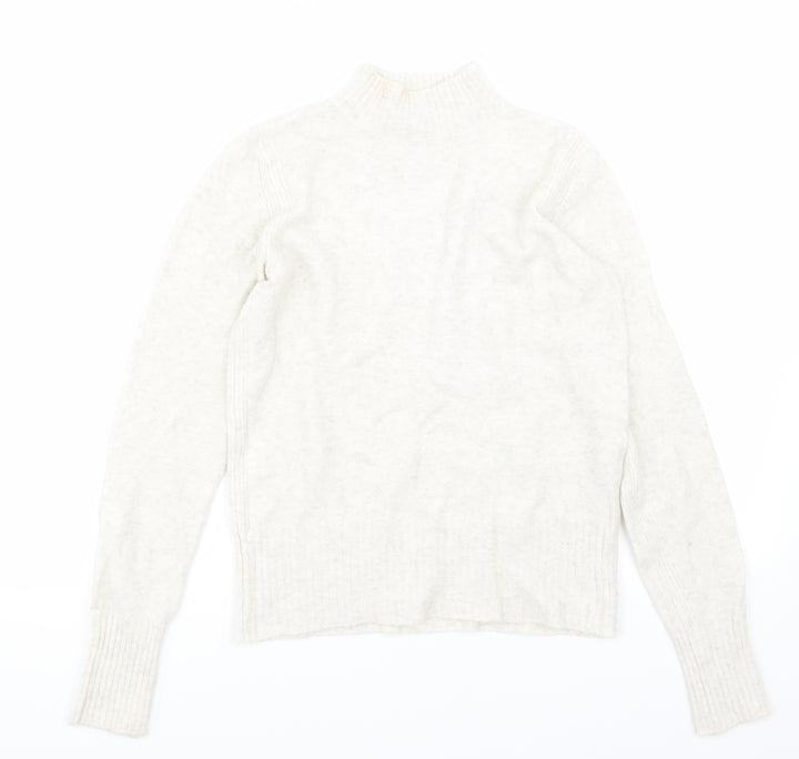 River Island Womens Beige  Knit Pullover Jumper Size 10