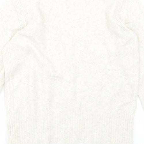 River Island Womens Beige  Knit Pullover Jumper Size 10