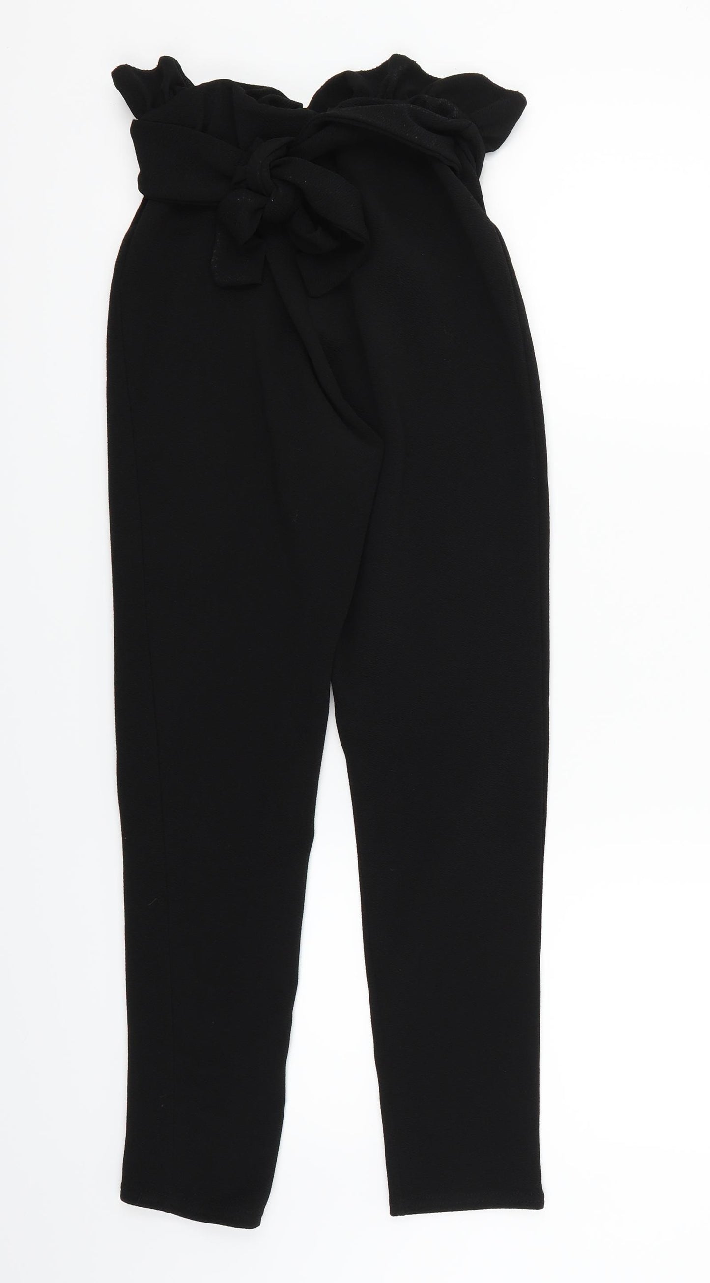 PRETTYLITTLETHING Womens Black   Dress Pants Trousers Size 8