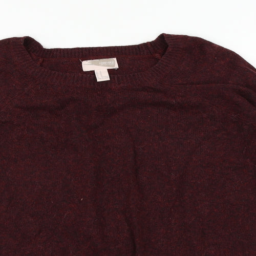 FOREVER 21 Womens Purple   Pullover Jumper Size M