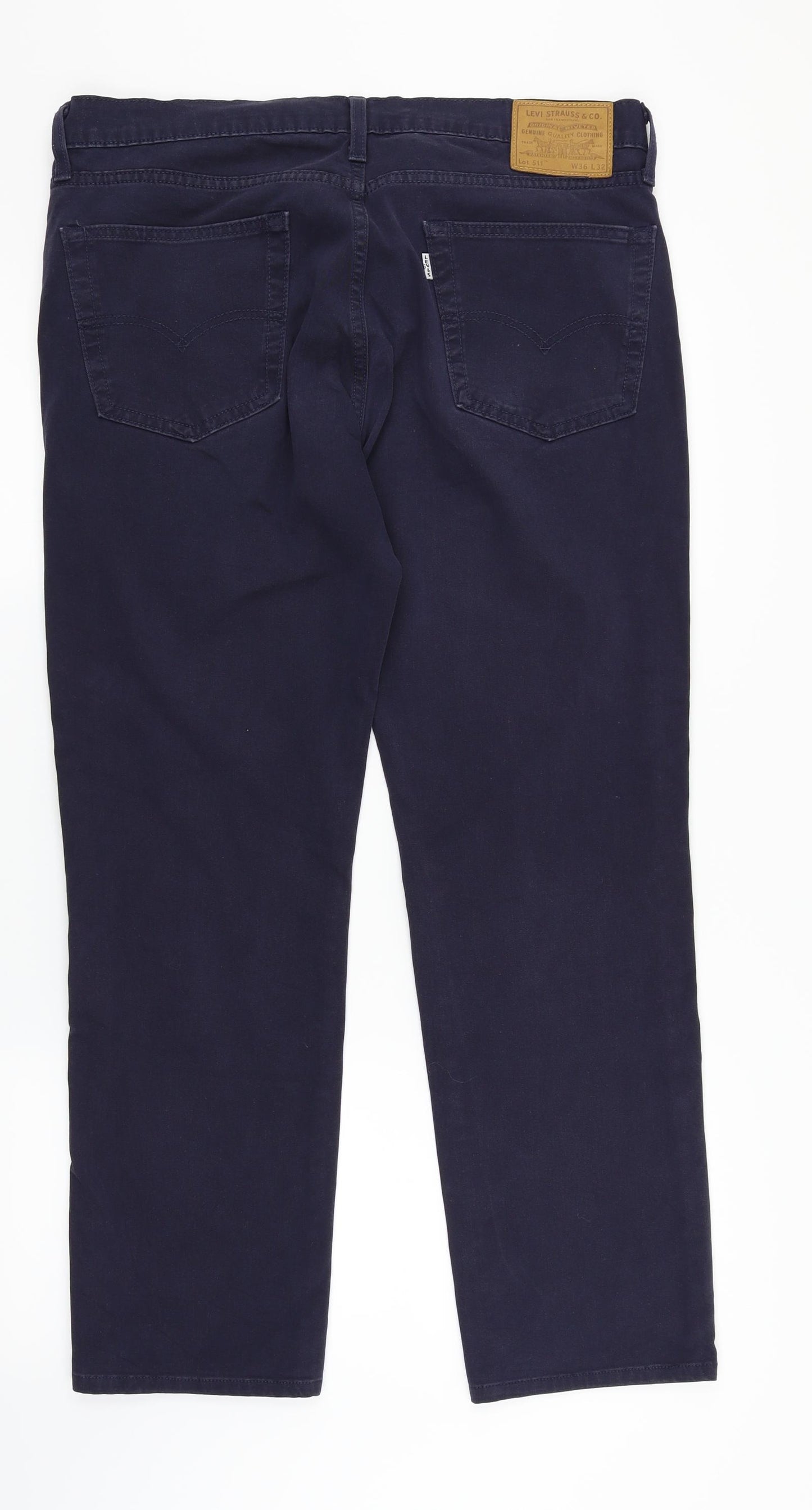 Levi's Mens Blue   Straight Jeans Size 36 in L32 in