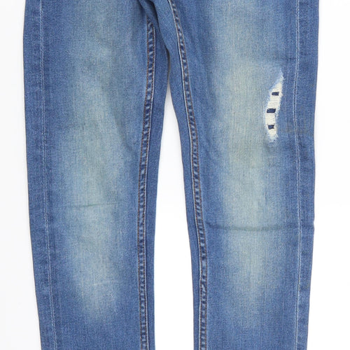 New Look Mens Blue  Denim Skinny Jeans Size 28 L29 in