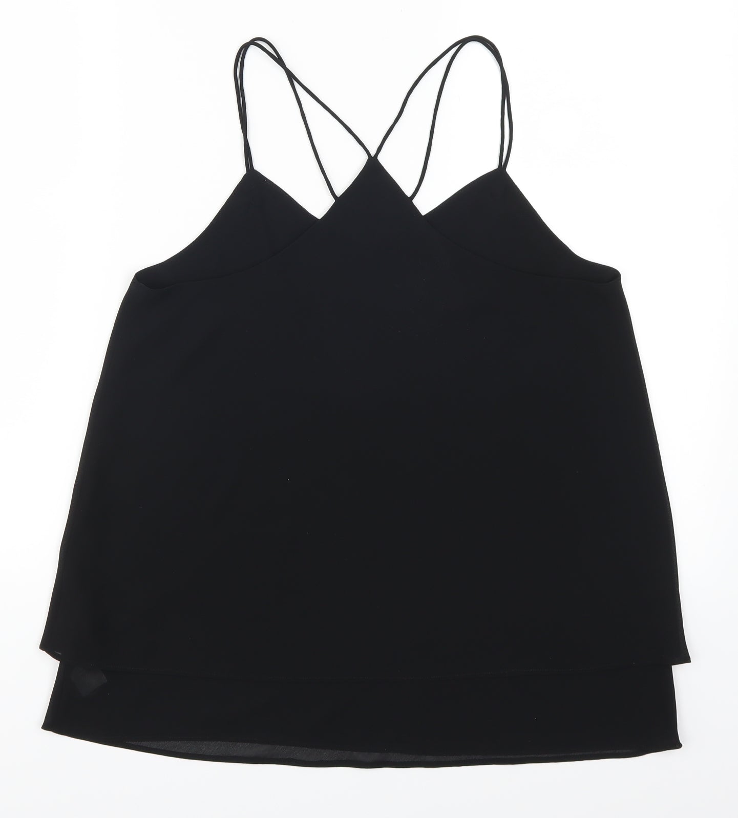 New Look Womens Black   Basic Tank Size 10
