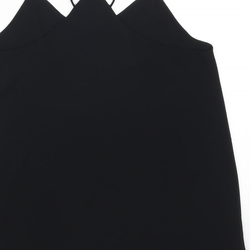 New Look Womens Black   Basic Tank Size 10