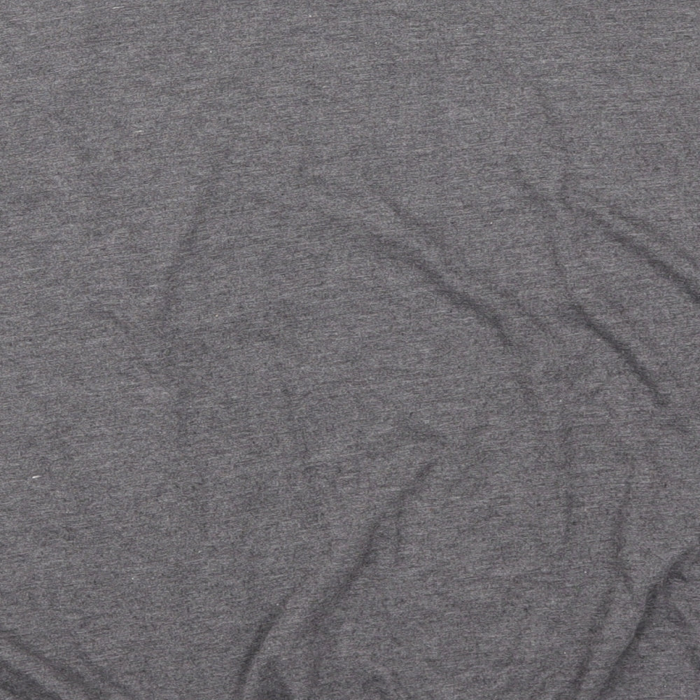 Evie Womens Grey   Basic T-Shirt Size 14