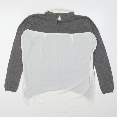 Atmosphere Womens Grey   Pullover Jumper Size 10