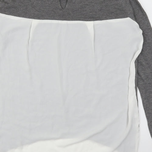 Atmosphere Womens Grey   Pullover Jumper Size 10
